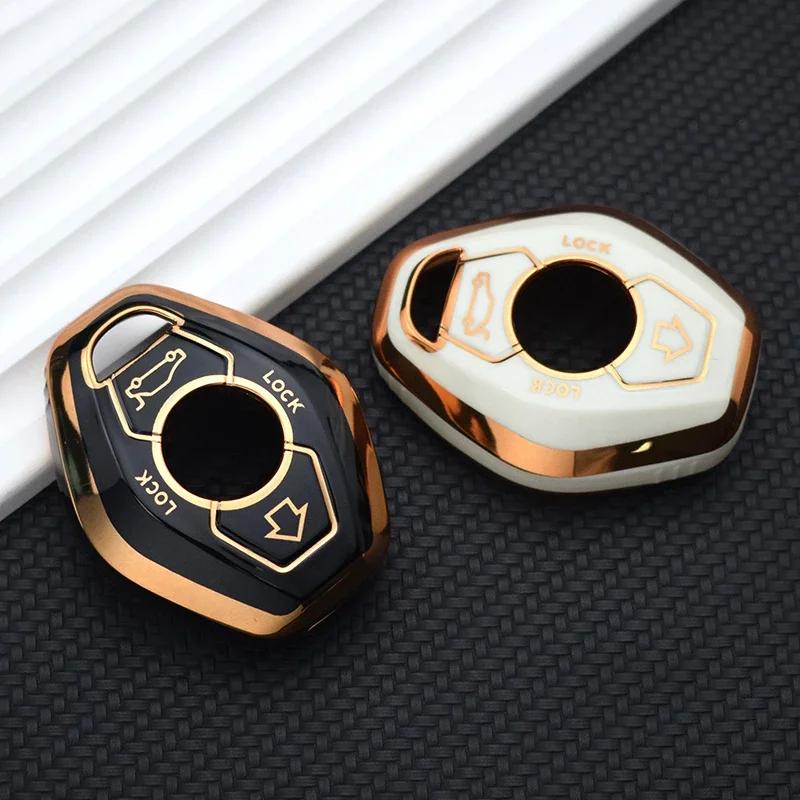 Tpu Shell Fob For Bmw X5 E53 X3 F83 E46 E39 E38 E60 E63 E61 E64 Series 3 5 7 330I Z3 Z4 E85 E86 M5 325I Car Key Cover Case Cover