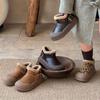 Unisex Kids' Plush Cotton Winter Boots - Warm, Non-Slip Soft Sole, Dirt-Resistant