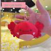 Crab Pendant & Plush Mini Backpack Charm