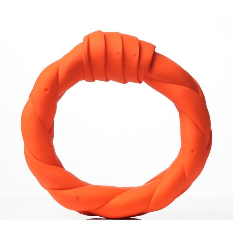 Dog Toys for Self-entertainment and Boredom, Teething Ring Interactive Training Pet Toys