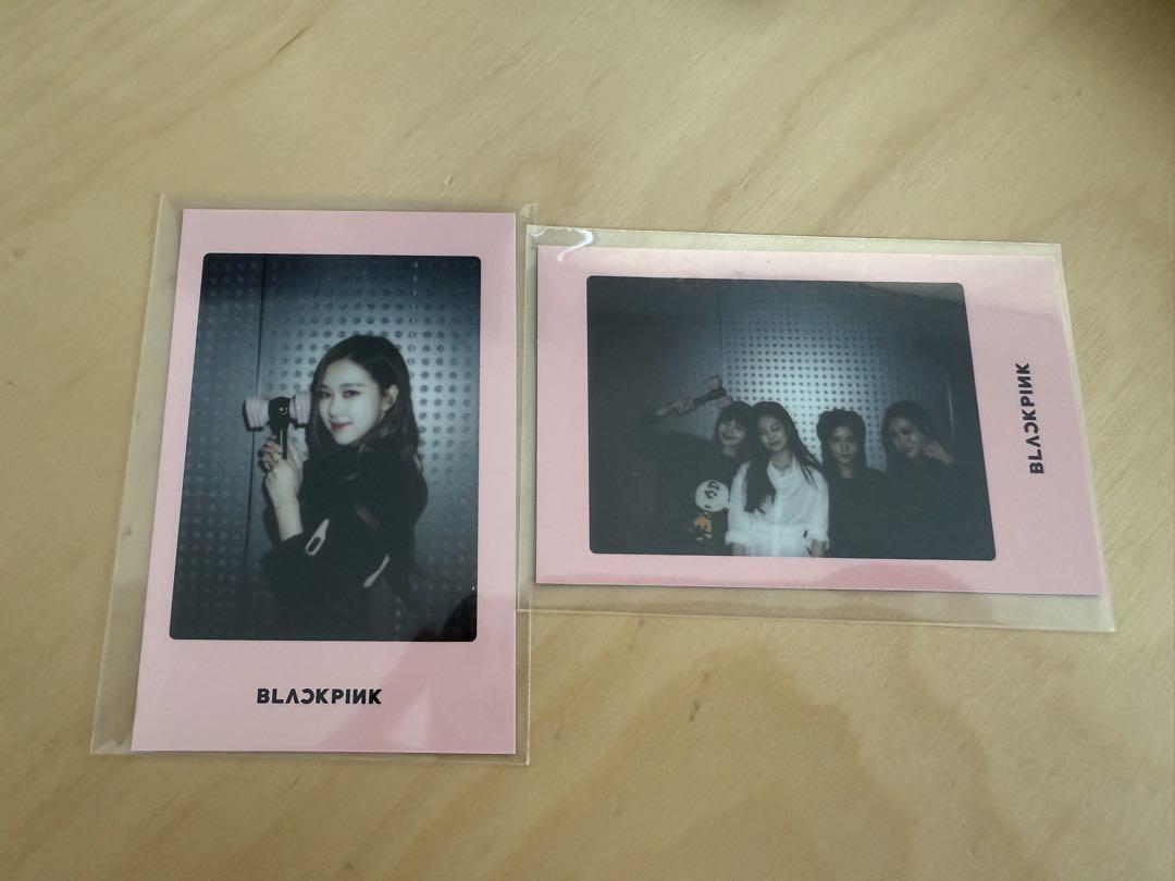 

[USED] Blackpink Rosé trading card penlight bonus