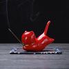 Incense Stick Holder Adorable Cartoon Multifunctional Cat Shape Ceramic Incense Holder for Home