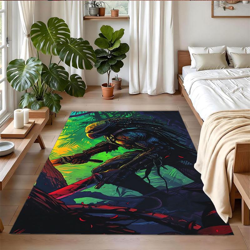 Crystal Velvet Rug Soft Non Slip Indoor Floor Mat Home DecorPredator