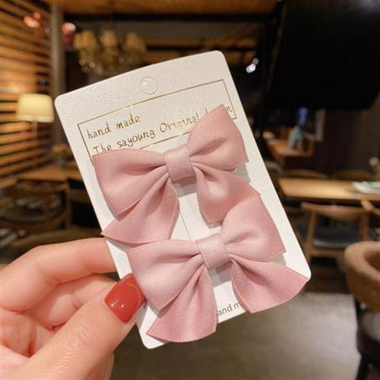 Children's Cute Red Bow Hairpin 2023 - Exquisite Princess Summer Headdress