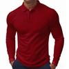 Men S Long Sleeve Polo Shirt Quick Dry Breathable Casual Golf Top