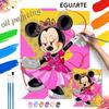 Minnie Mouse Oil Painting Art Kit Handmade Diy Home Decorations