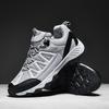 New Men 2024 Flat Comfortable Mesh Surface Breathable Fashion Casual Sports Men's Shoes Plus Size Hiking Hiking Sneakers