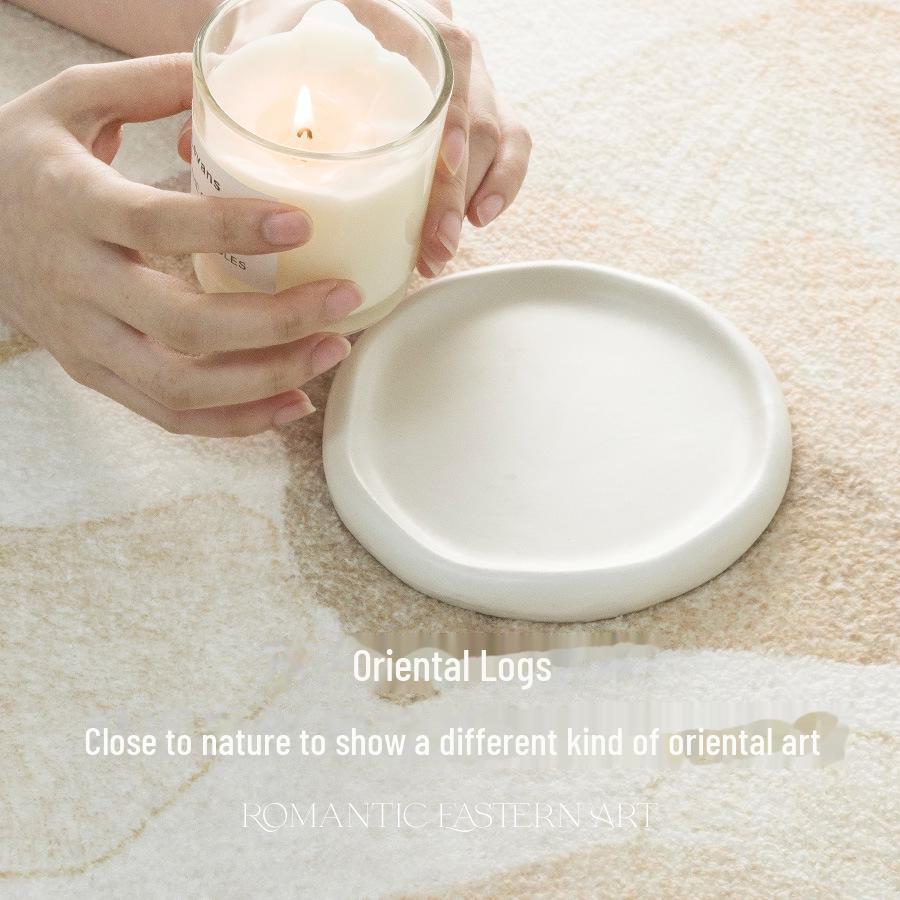 Wabi-Sabi Lambskin Carpet: Thick, Long Strip for Bedroom, Sofa, or Coffee Table