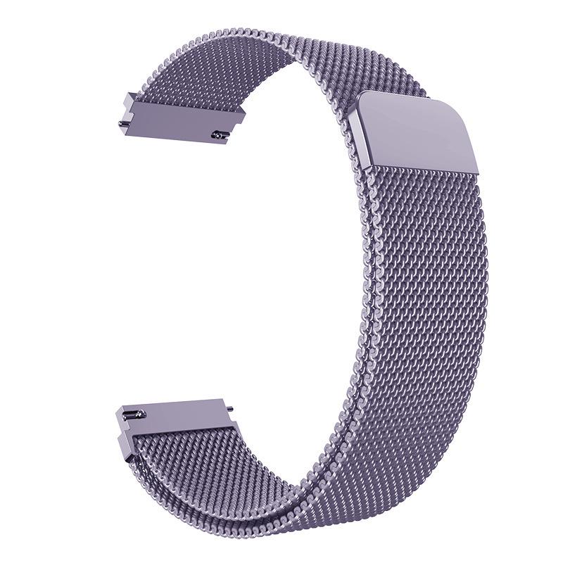 Huawei GT6/GT5/GT4 e Samsung Watch5 Pro Cinturino Magnetico in Metallo Milanesse