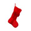 Christmas Stockings 18 Inch Large Fireplace Hanging Stockings with Bow for Xmas Farmhouse Holiday Party Decoration