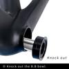 1 Piece Durable Bicycle Headset Crank Bottom Bracket Removal Tool Press-in Hollow Axle for Bike Repair Tools Accessories