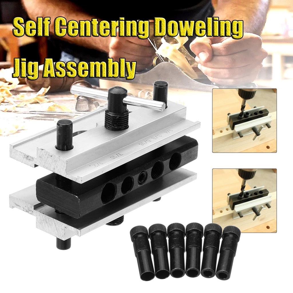 Buy Self Centering Doweling Jig Set Assembly Dowel Drilling Wood