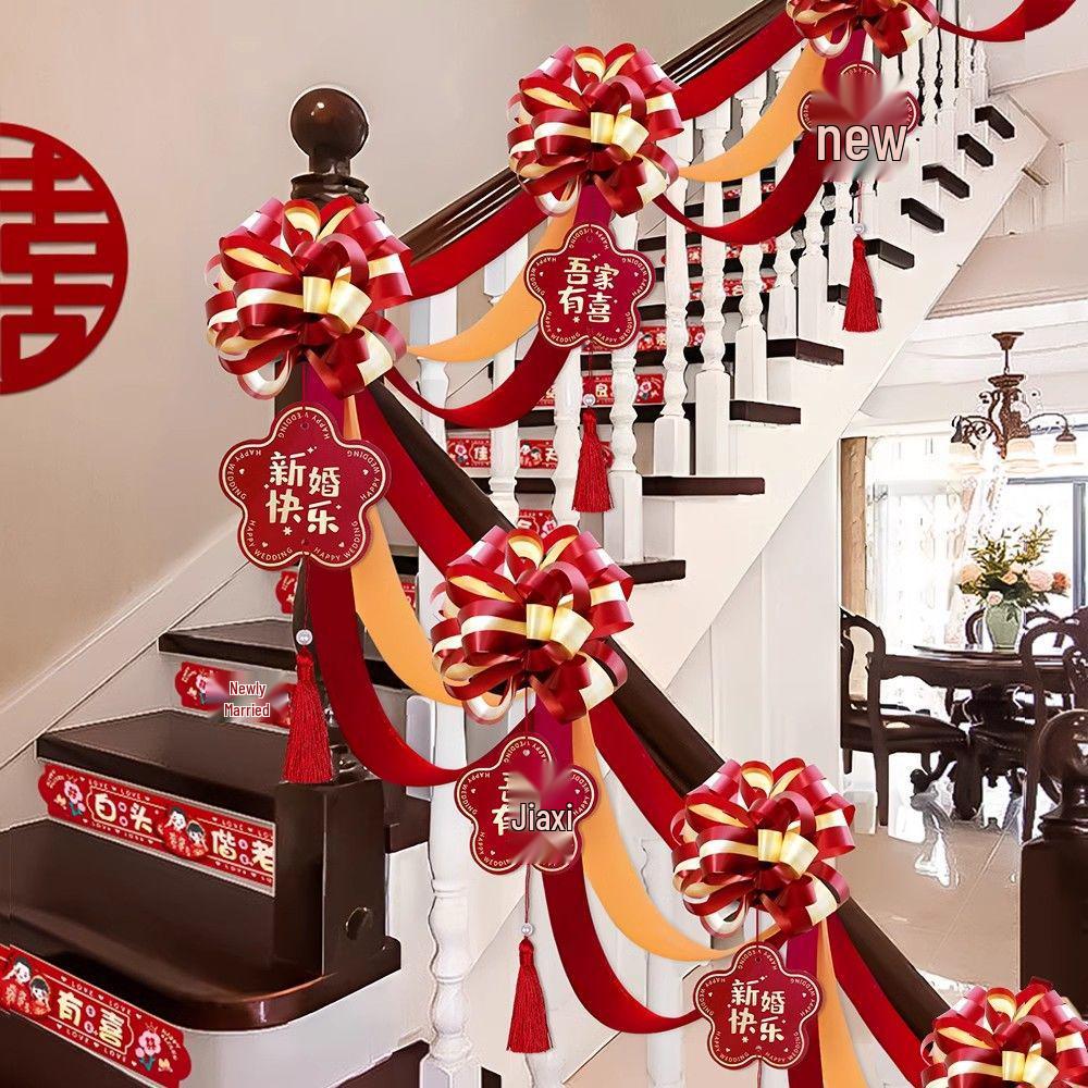 Wedding Stair Railing Decoration & Balloon Package for Handrails & Escalators