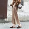 Thickened Warm Autumn and Winter New High Waist Drape Nine Points Loose Drape Straight Casual Trousers