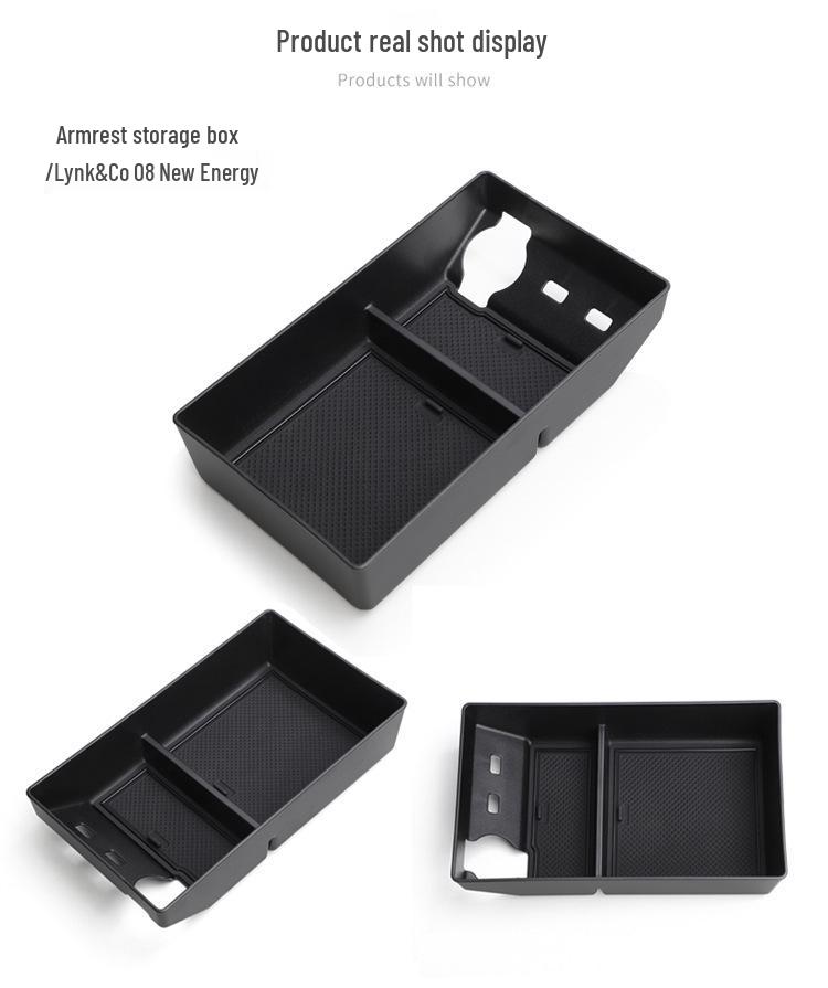 Fitted Lynk&Co 08 Center Console Armrest Storage Box & Accessories (2023-2025).