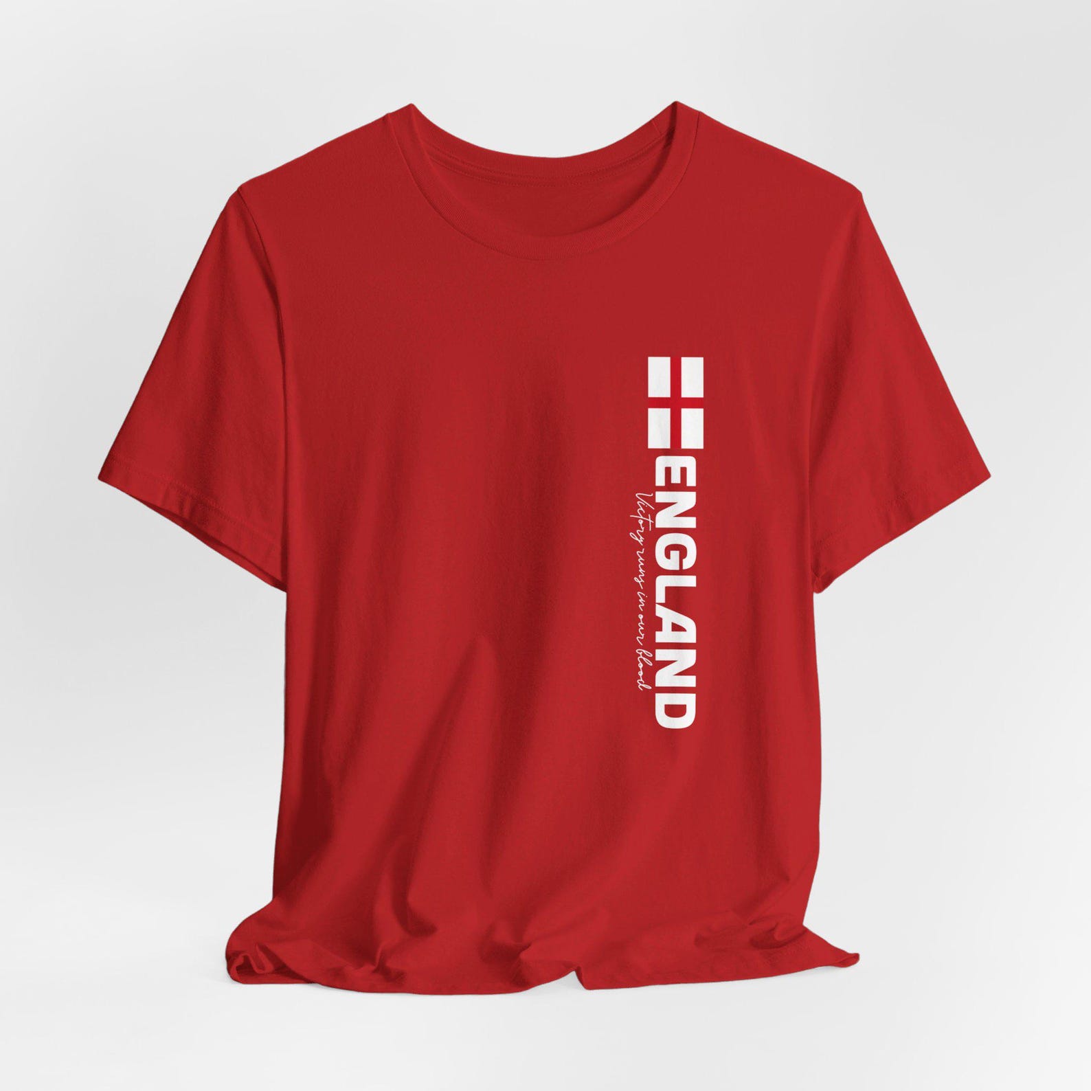 England Victory T-Shirt: Three Lions Soccer Fan Tee 3XL