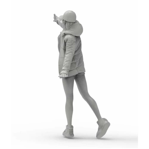 Tori Factory 1/35 Girls in Action Series Zenny Resin Kit GM-026