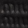 MIU MIU Metal Engraved Logo Leather Clutch Mini Women's Black
