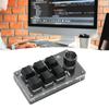 6 Key   Keypad with Knob Blue   Wired USB Wireless   Dual Mode Connection   Programmable Mechanical Keyboard
