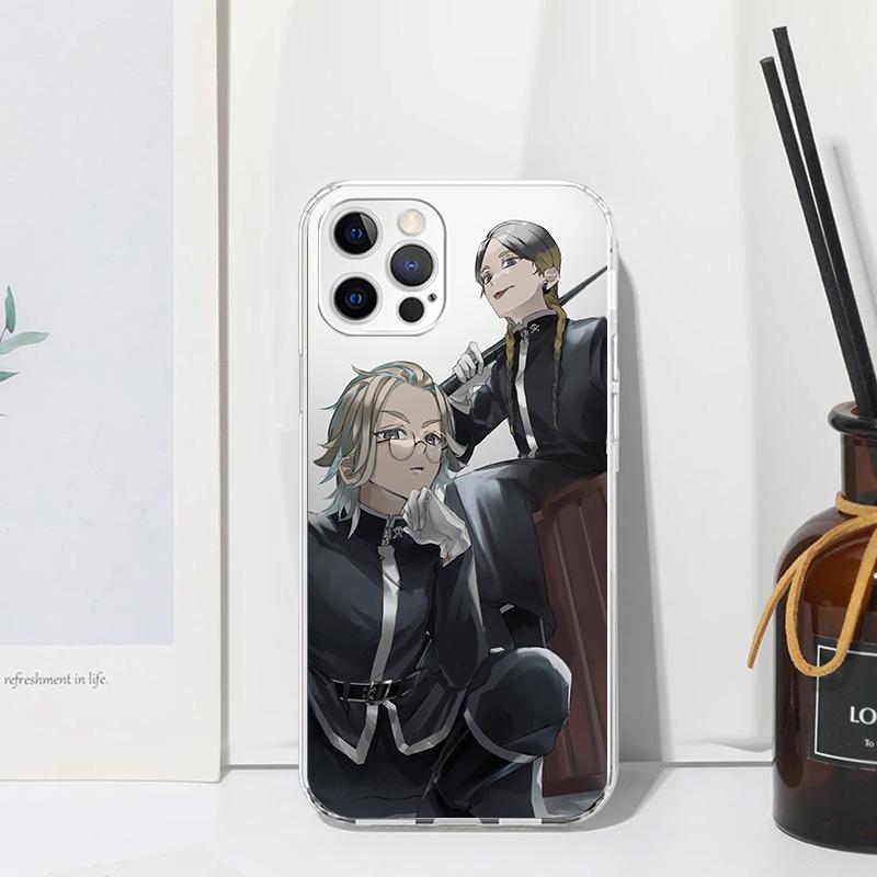 Ran Haitani Rindou Tokyo Aevengers Phone Case For Iphone 17 Air 16 15 Plus 16E 14 Pro Max 13 Mini 12 11 7 8 SE Fundas Soft Back