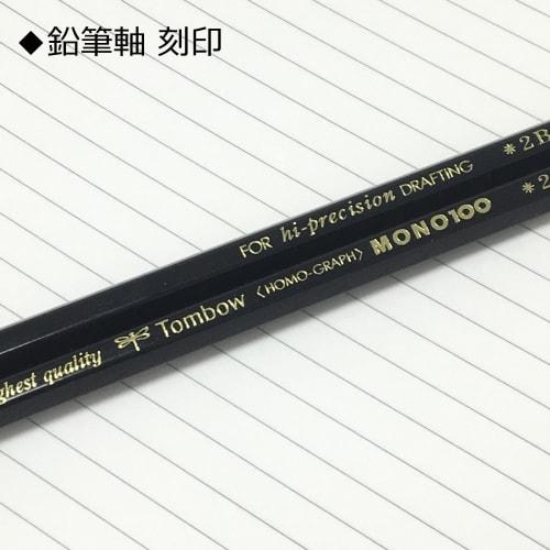 Tombow High-grade Pencil 2B MONO 100 (High-density structure with condensed ultrafine particles) Drafting/Drawing 1 dozen MONO-1002B