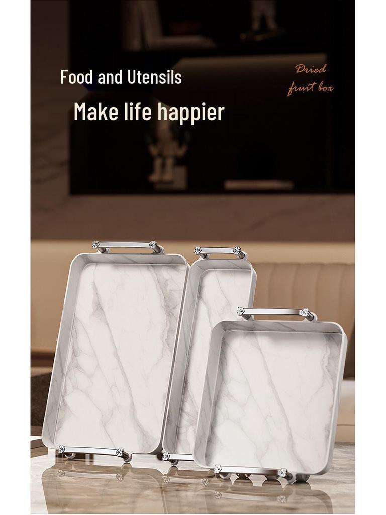 Elegant Multi-Section Candy Dish for Home: Nut & Dried Fruit Tray