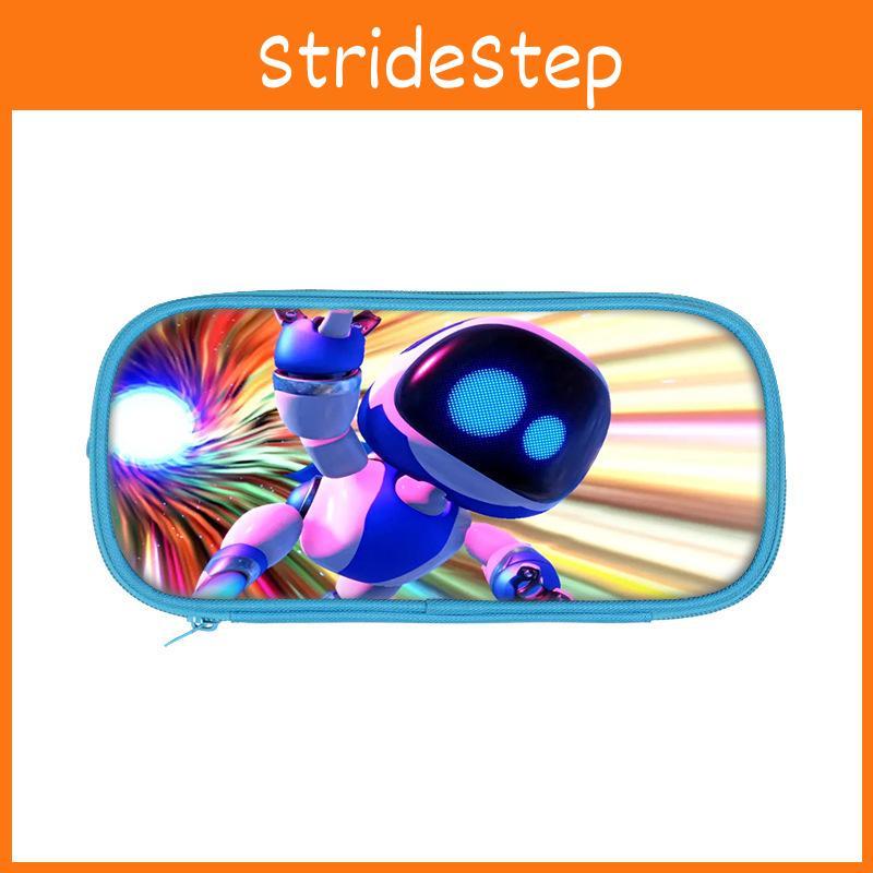 Astro Bot Themed Space Robot Double Layer Pen Pouch For Students And Young Creatives