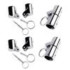 Boat Deck Hinge Mount Boat Railing Pipe Connector Stainless Steel Boat Hardware