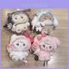 Llavero de Peluche Hello Kitty Melody Cinnamoroll Kuromi con Tejido de Pelo Corto para Decoración de Mochila