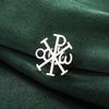 Dawapara Chi Rho Cross Brooch Pins Christogram Greek Symbol Religious Jesus Christian Jewelry Stainless Steel