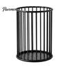 Office Supplies Storage Organizer Pen Holder/Storage Basket, Hollow Grid Iron Tube, Multipurpose Small Object Durable Pencil for Stationery And Makeup