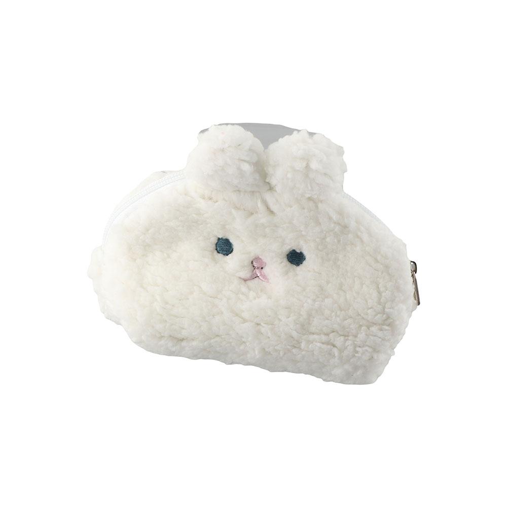 Plush Rabbit Animal Rabbit Money Bags Zipper Animal Zipper Bags  Children Gifts
