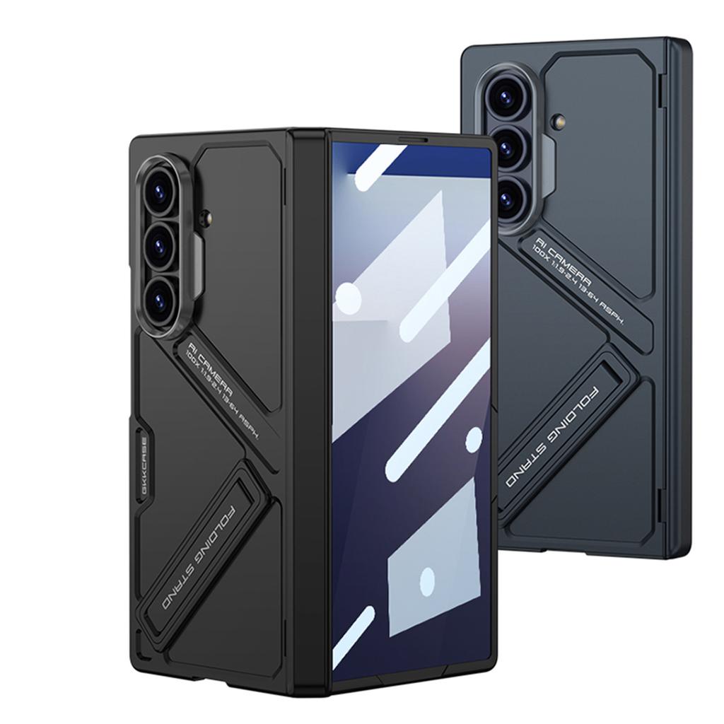 Samsung ZFold7 Mobile Phone Case High End Bracket Ultra Thin Fold6 Case Film Integrated with All Inclusive Anti Fall Hard Shell