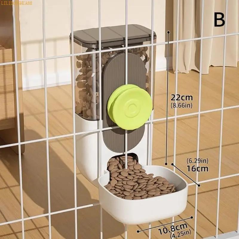 K1AE Pet Drinking Feeding Solution Large Capacity Space Saving Feeder for Small Pet