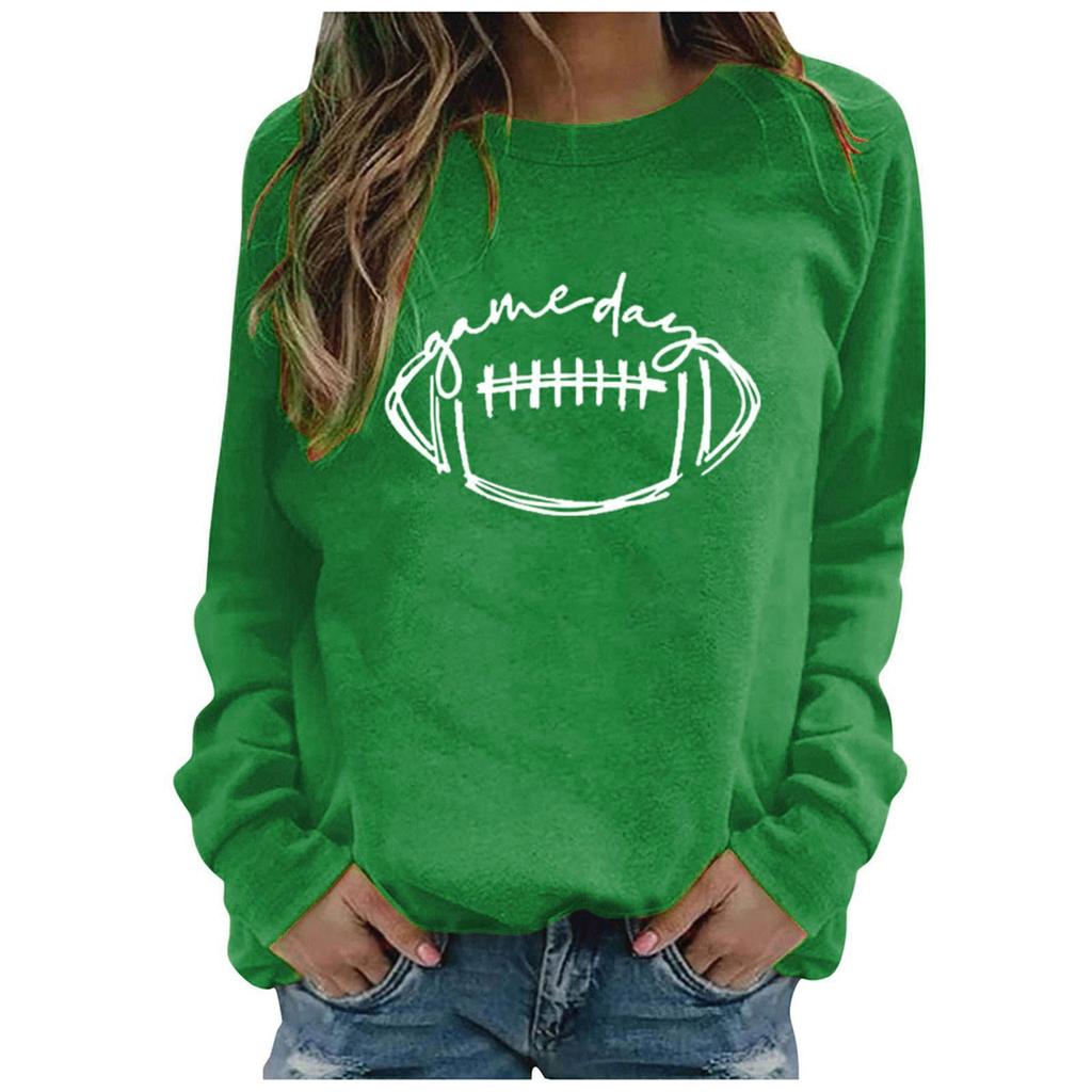 Unisex Fashion Printed Neck Long Sleeve Sweatshirt for Casual Wear