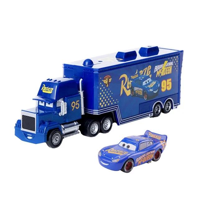 Cars 3 Juguetes Rayo McQueen 1:55 Diecast Jackson Storm Mater Modelo de Aleación Metálica Regalo de Cumpleaños para Niños Juguetes para Niños