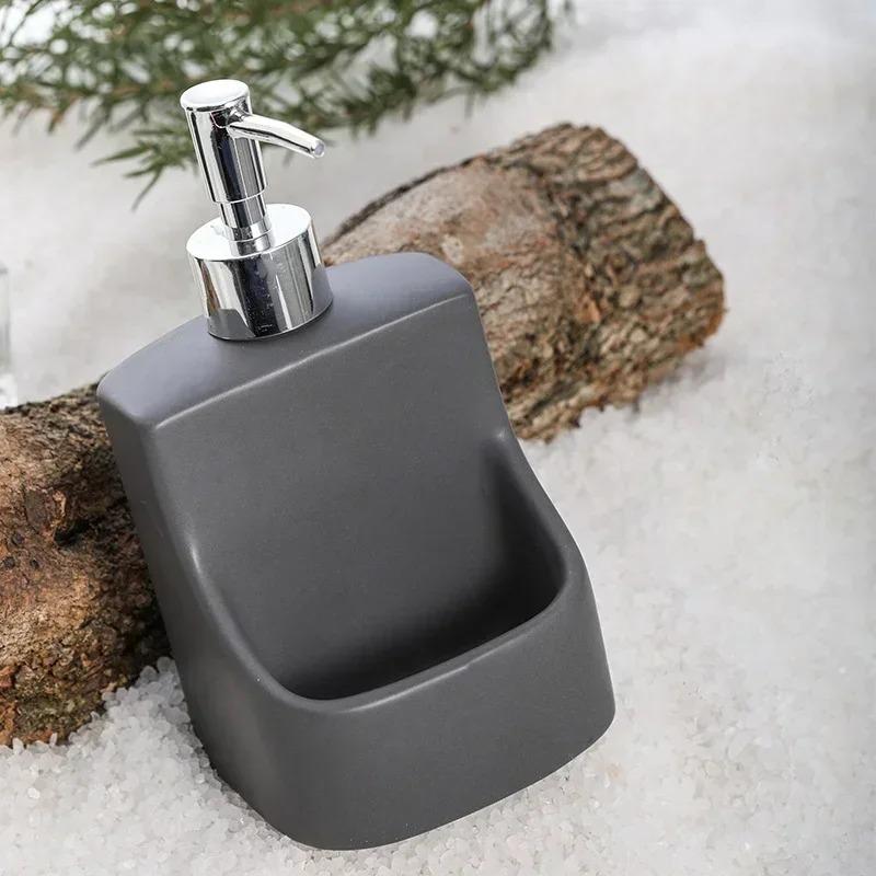 Ceramic Liquid Soap Dispensers Emulsion Sub Bottl Latex Bottles Bathroom Accessories Set Wedding Gift