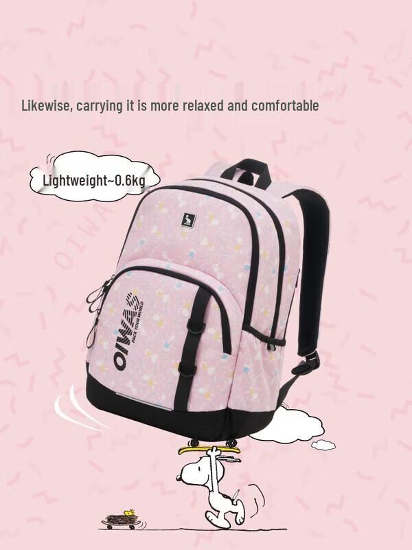 OIWAS Snoopy Collaboration Lightweight Casual Backpack