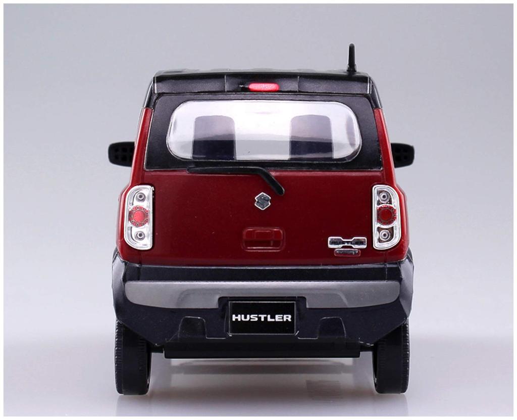 Aoshima 1/32 The Snap Kit Series Suzuki Hustler Phoenix Red Pearl Pre-Colored Plastic Model Kit 01A