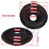 8"/10"/12"/15" Inch 51mm/67mm/102mm Core Speaker Cone Paper Basin Woofer Drum Paper Foam Edge Trumper Bass Repair Parts