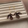 Handmade Inspiration Series Flower Pearl Fringed Earrings Earrings Elegant French Design Exquisite and Beautiful Earrings