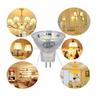 MR11 LED Bulb 3W 300lm MR11 Bulb 4-Pack for Spotlight Landscape Lamps, Stable Operation, Rigorously Tested, Suitable for Various Lamp Types (Warm