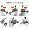zmart Drill Guide Dowel Jig, 6, 8, 10mm Wood HSS Drill Bits, ABS Plastic, Pocket Hole Tool, Dowel Hole, Carpentry Tool
