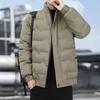 Graphene Warm New Light Warm Down Jacket Men's Winter Trendy Brand Stand-up Collar Winter Clothing Thickened White Duck Down Jacket