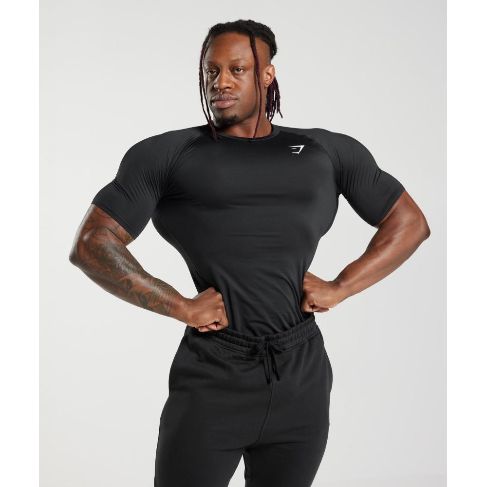 

GYMSHARK Element Baselayer T Shirt Black A1A3G BBBB 3XL