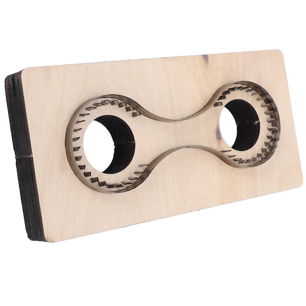 Leather Keychains Cutting Die Wooden Steel Moulding Stamping Punching Template for Leathercraft Hand