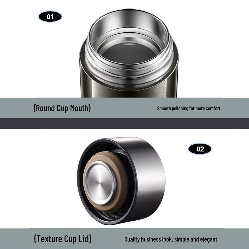 Supor 316 Stainless Steel Vacuum Insulated Thermos Mug