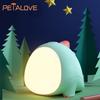 Capybara Night Light Rechargeable Mobile Smart Settings Timing Silicone Lamp Unique Bedside Decoration Pat Brightness Adjustment