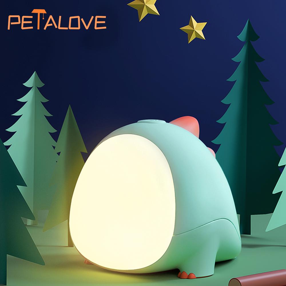 Capybara Night Light Rechargeable Mobile Smart Settings Timing Silicone Lamp Unique Bedside Decoration Pat Brightness Adjustment