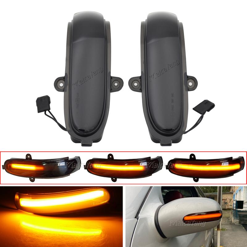 

For Mercedes Benz E Class W211 S211 2002-2007 G Class W463 LED Side Wing Dynamic Turn Signal Light Rearview Mirror Indicator